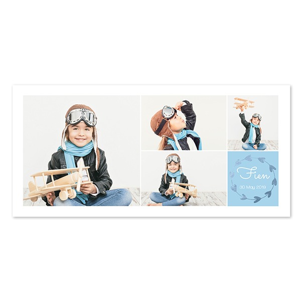 Enkle Fotokort Pano Landskab 19,6 x 9,3 cm