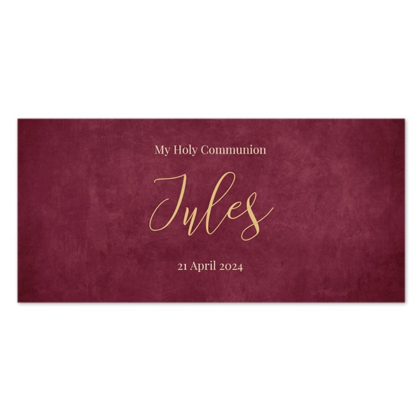 Faire-part 1 volet Pano paysage 19,6 x 9,3 cm Faire-part 1 volet Pano paysage 19,6 x 9,3 cm