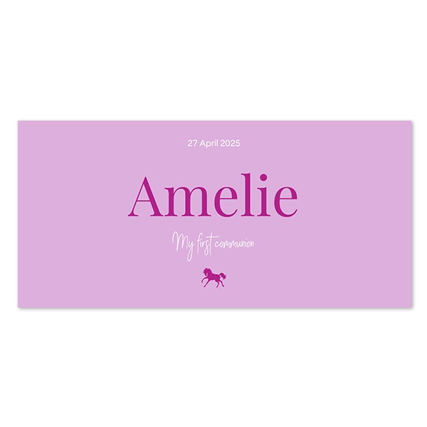 Single Card Panoramic Landscape 19,6 x 9,3 cm