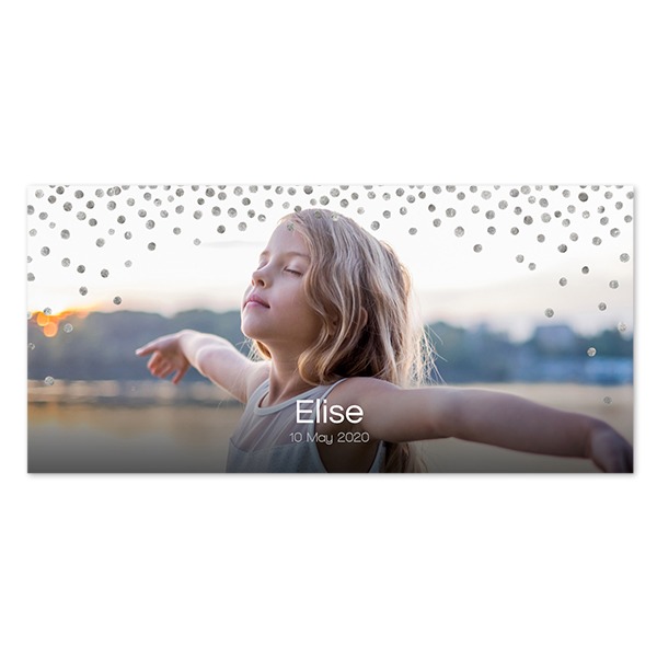 Faire-part 1 volet Pano paysage 19,6 x 9,3 cm Faire-part 1 volet Pano paysage 19,6 x 9,3 cm