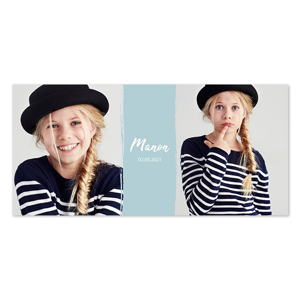 Grusskarte Panorama Querformat 19,6 x 9,3 cm