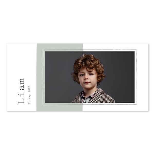 Enkle Fotokort Pano Liggende 19,6 x 9,3 cm