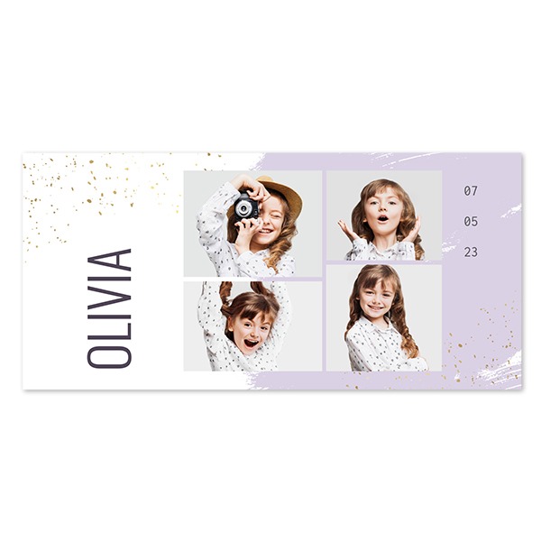 Grusskarte Panorama Querformat 19,6 x 9,3 cm