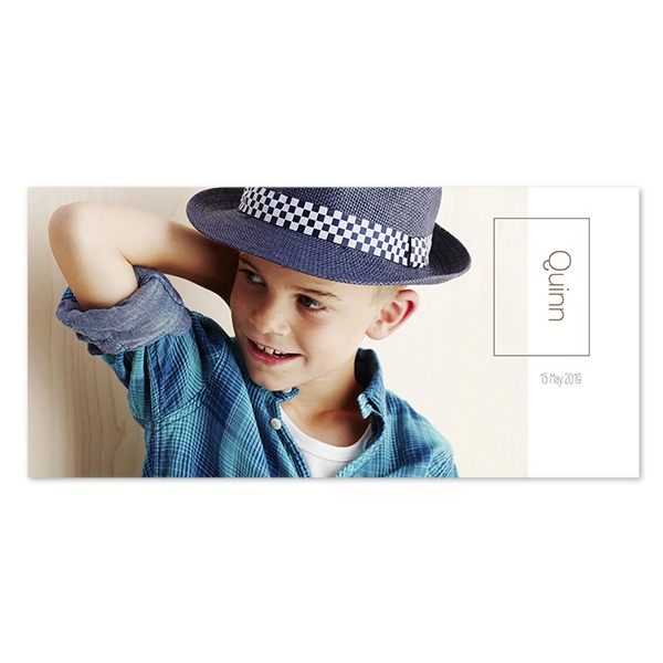 Single Card Panoramic Landscape 19,6 x 9,3 cm