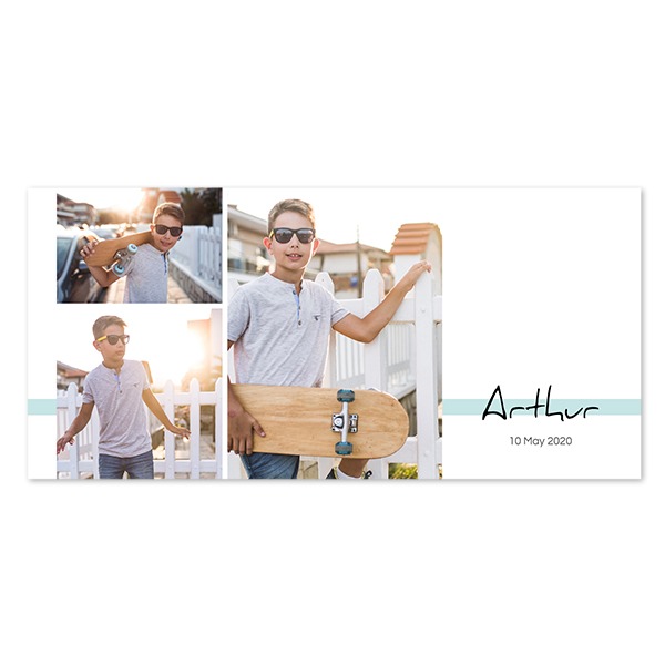 Fotokaart Panorama Liggend 19,6 x 9,3 cm