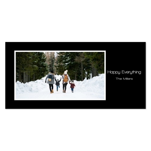 Faire-part 1 volet Pano paysage 19,6 x 9,3 cm