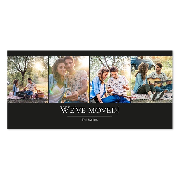 Grusskarte Panorama Querformat 19,6 x 9,3 cm