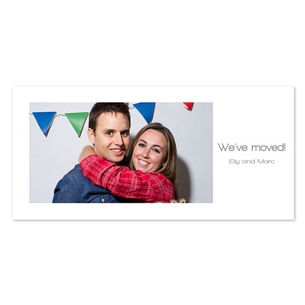 Single Card Panoramic Landscape 19,6 x 9,3 cm