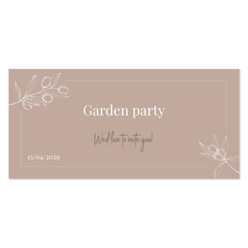 Fotokaart Panorama Liggend 19,6 x 9,3 cm