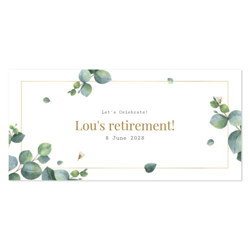 Single Card Panoramic Landscape 19,6 x 9,3 cm