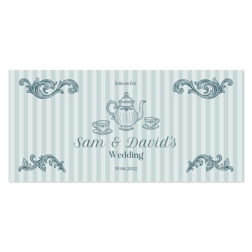 Faire-part 1 volet Pano paysage 19,6 x 9,3 cm