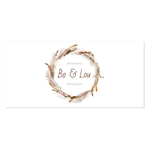 Enkle Fotokort Pano Liggende 19,6 x 9,3 cm