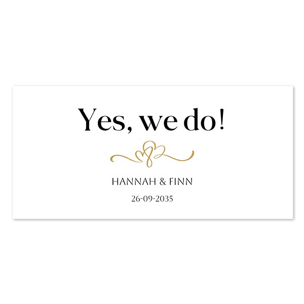 Faire-part 1 volet Pano paysage 19,6 x 9,3 cm