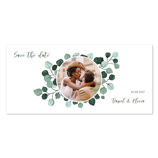 Enkle Fotokort Pano Landskab 19,6 x 9,3 cm