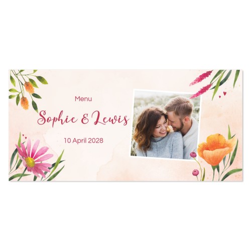 Faire-part 1 volet Pano paysage 19,6 x 9,3 cm Faire-part 1 volet Pano paysage 19,6 x 9,3 cm