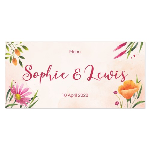 Faire-part 1 volet Pano paysage 19,6 x 9,3 cm Faire-part 1 volet Pano paysage 19,6 x 9,3 cm