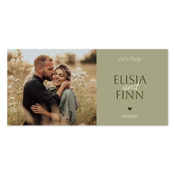 Single Card Panoramic Landscape 19,6 x 9,3 cm