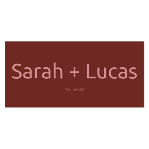 Enkle Fotokort Pano Liggende 19,6 x 9,3 cm