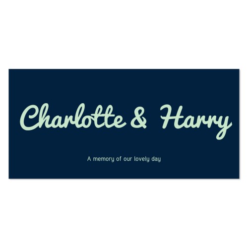 Single Card Panoramic Landscape 19,6 x 9,3 cm