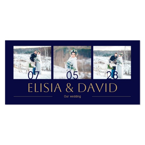 Fotokaart Panorama Liggend 19,6 x 9,3 cm