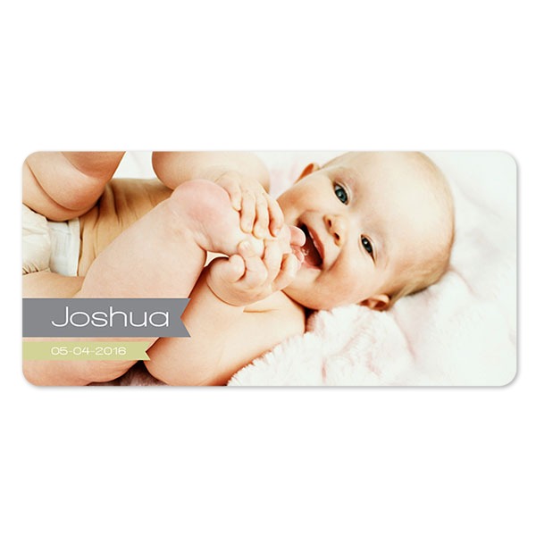 Enkle Fotokort Pano liggende runde hjørner 19,6 x 9,3 cm