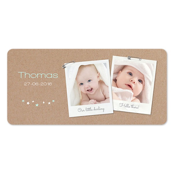 Single Card Panoramic Landscape rounded corners 19,6 x 9,3 cm