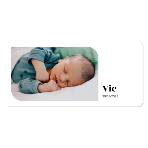 Single Card Panoramic Landscape rounded corners 19,6 x 9,3 cm