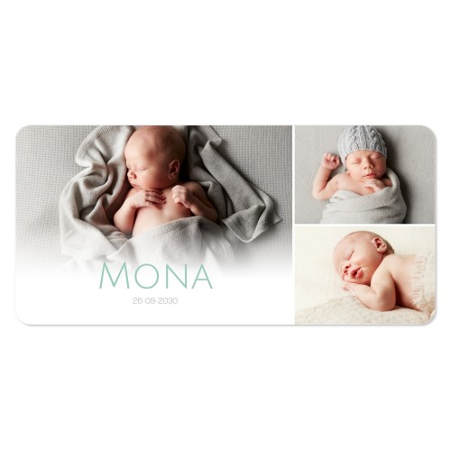 Single Card Panoramic Landscape rounded corners 19,6 x 9,3 cm