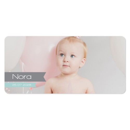 Fotokaart Panorama liggend met ronde hoeken 19,6 x 9,3 cm