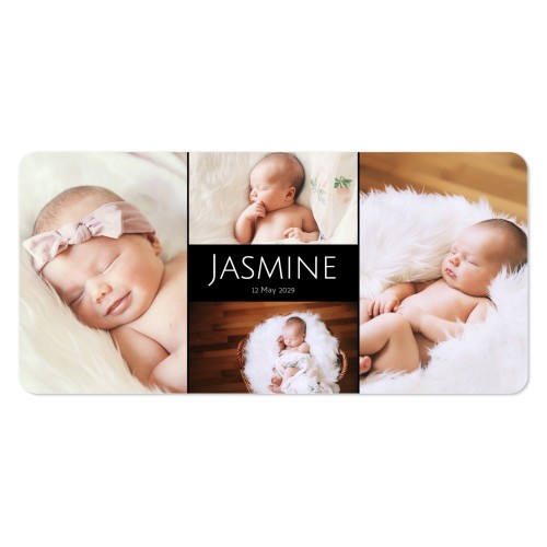 Single Card Panoramic Landscape rounded corners 19,6 x 9,3 cm