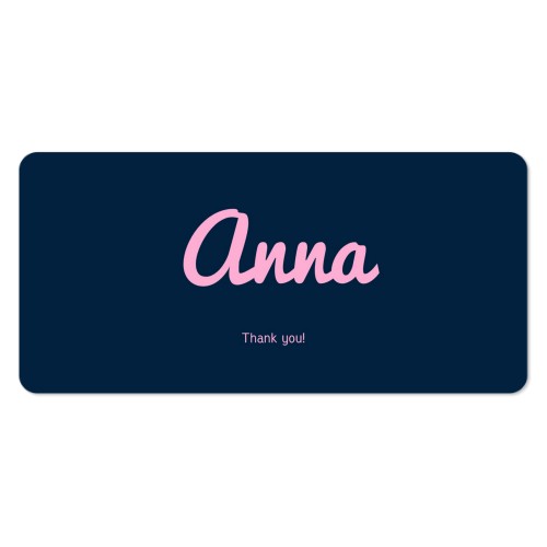 Single Card Panoramic Landscape rounded corners 19,6 x 9,3 cm