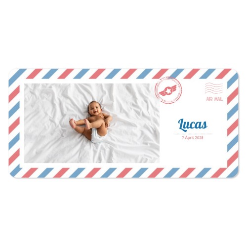 Enkle Fotokort Pano liggende runde hjørner 19,6 x 9,3 cm