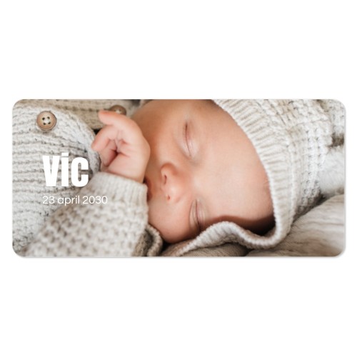 Enkle Fotokort Pano liggende runde hjørner 19,6 x 9,3 cm