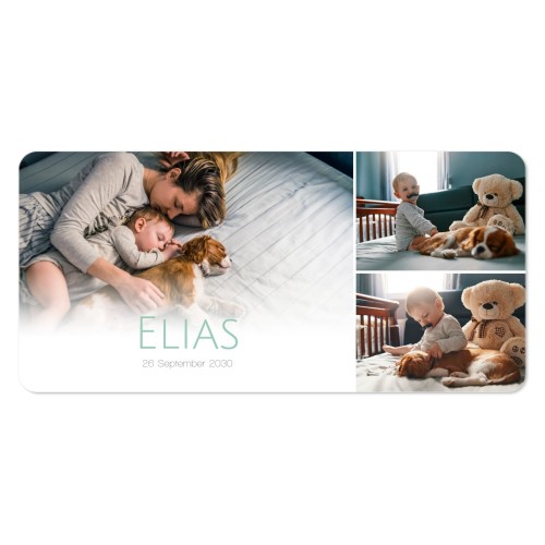 Fotokaart Panorama liggend met ronde hoeken 19,6 x 9,3 cm Fotokaart Panorama liggend met ronde hoeken 19,6 x 9,3 cm