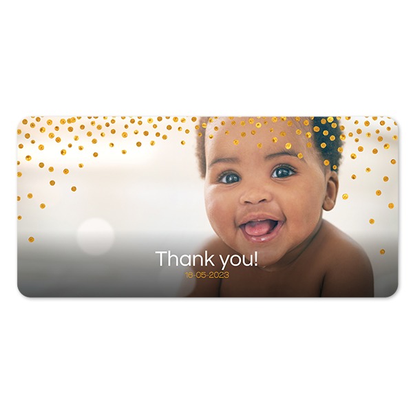 Single Card Panoramic Landscape rounded corners 19,6 x 9,3 cm