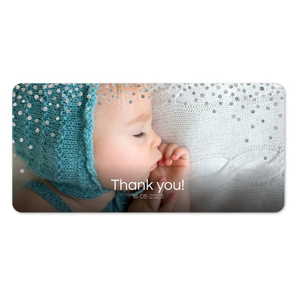 Single Card Panoramic Landscape rounded corners 19,6 x 9,3 cm