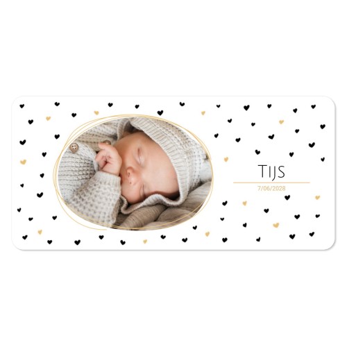 Fotokaart pano liggend met ronde hoeken 19,6 x 9,3 cm