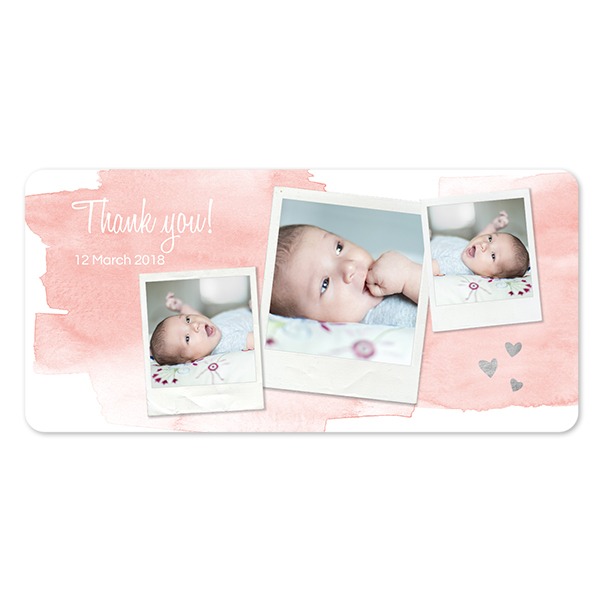 Single Card Panoramic Landscape rounded corners 19,6 x 9,3 cm