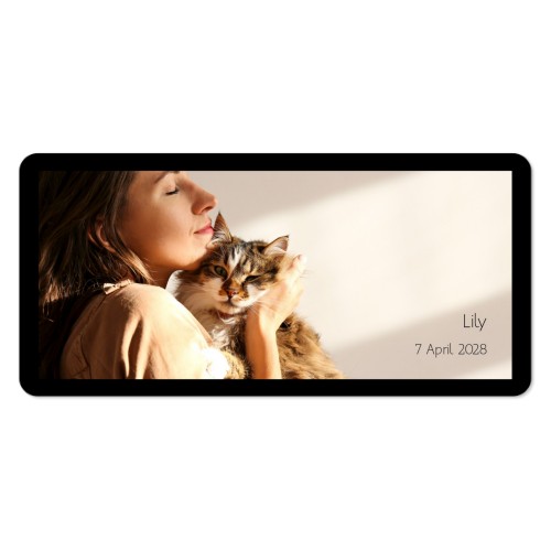 Klassiset Kuvakortit Pano vaaka pyöristetyillä kulmilla 19,6 x 9,3 cm