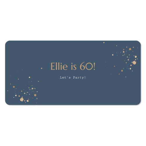 Faire-part 1 volet Pano paysage coins arrondis 19,6 x 9,3 cm