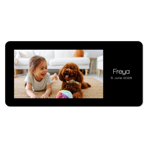 Fotokaart Panorama liggend met ronde hoeken 19,6 x 9,3 cm Fotokaart Panorama liggend met ronde hoeken 19,6 x 9,3 cm