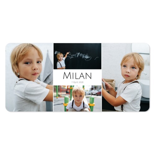 Klassiset Kuvakortit Pano vaaka pyöristetyillä kulmilla 19,6 x 9,3 cm