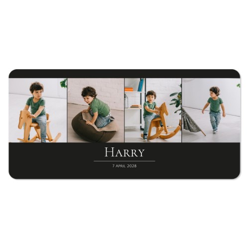 Enkle Fotokort Pano liggende runde hjørner 19,6 x 9,3 cm