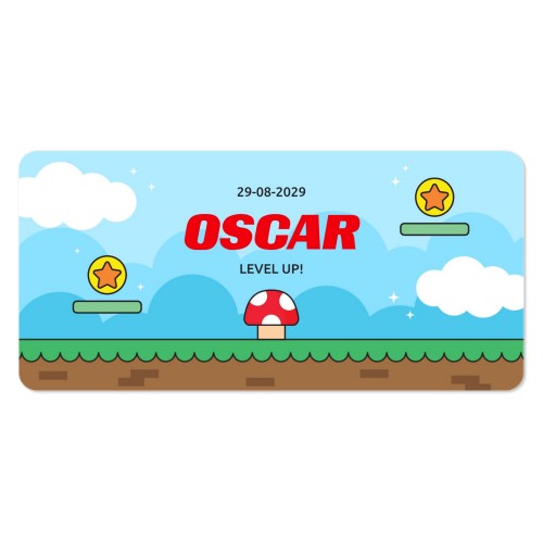 Enkle Fotokort Pano liggende runde hjørner 19,6 x 9,3 cm