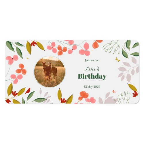 Enkla Fotokort Pano liggande rundade hörn 19,6 x 9,3 cm