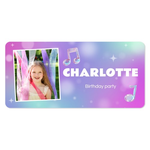 Klassiset Kuvakortit Pano vaaka pyöristetyillä kulmilla 19,6 x 9,3 cm