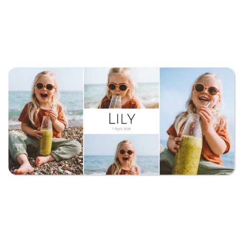 Single Card Panoramic Landscape rounded corners 19,6 x 9,3 cm