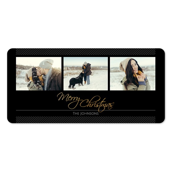 Enkle Fotokort Pano liggende runde hjørner 19,6 x 9,3 cm