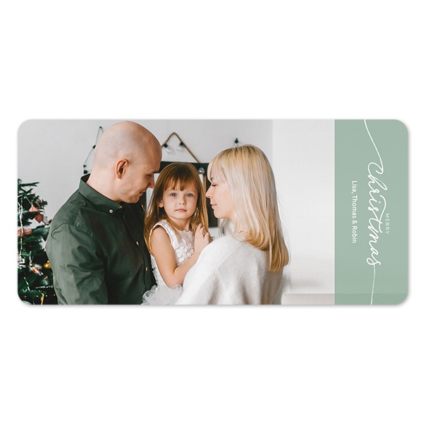 Single Card Panoramic Landscape rounded corners 19,6 x 9,3 cm