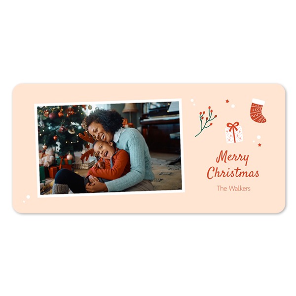 Single Card Panoramic Landscape rounded corners 19,6 x 9,3 cm